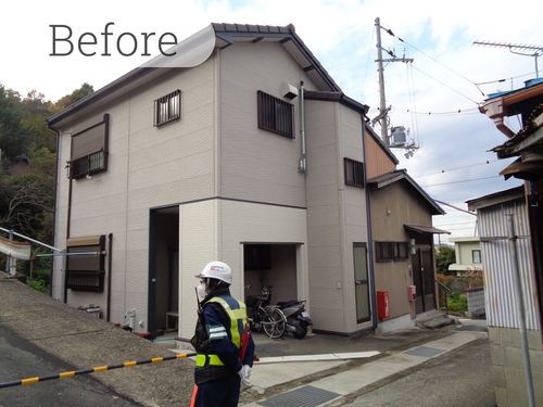 和歌山県海南市の物件の施工前